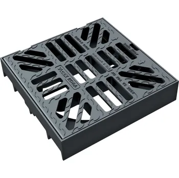 kanalizace Vtoková mříž s pantem BOBRAVA® II 500x500, zatížení D400