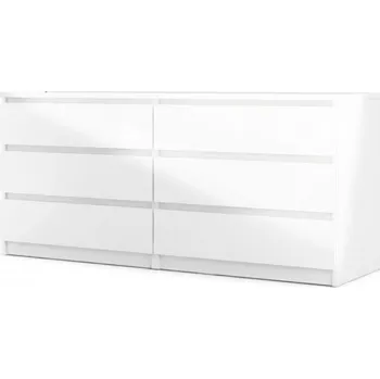 Nábytek Šuplíková komoda Simplicity 6s 232 - lesk