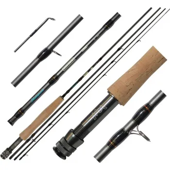 Rybářský prut Shakespeare Cedar Canyon Summit Fly 240 cm - 4 díly - AFTMA 4