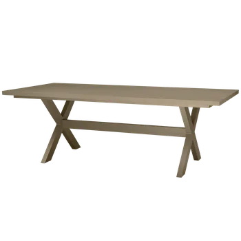 Zahradní stůl Exotan Zahradní jídelní stůl DELTA 220x105 cm světlý