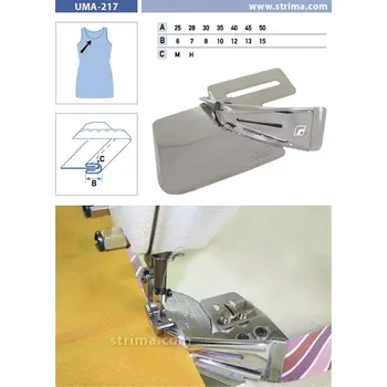 Texi Lemovač oboustranný skládající pro šicí stroje UMA-217 25/6 M