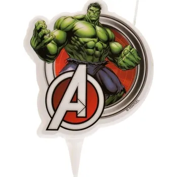 Dortová svíčka Dekora Dekora dortová svíčka - Hulk 2D - 1ks