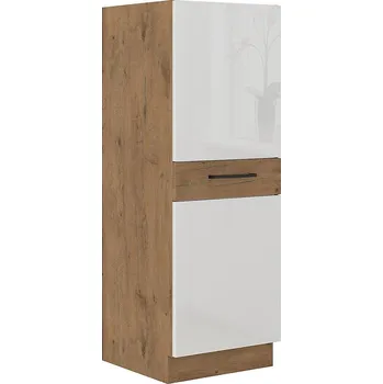 Kuchyňská skříňka Vigo HG 50DK-145 1F (3S) BB, bílá/dub lancelot