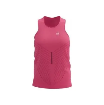 COMPRESSPORT PERFORMANCE SINGLET W hot pink/aqua S tílko + DÁREK DLE VÝBĚRU!