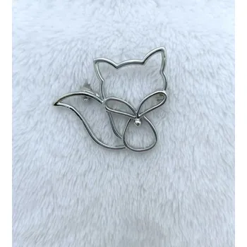 Brož Phoenix Brož Liška stříbrná