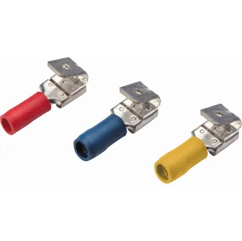 kabelová chránička CIMCO Izolovaný konektor Cu 0,5-1/6,3x0,8 mm, červený (100 ks) 180280