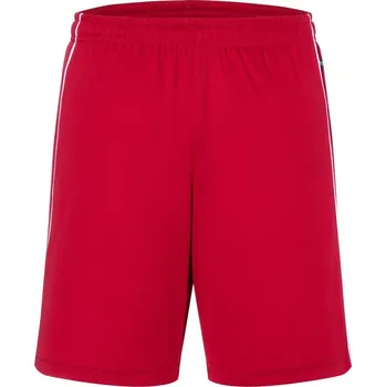 Moto dres Daiber Týmové kraťasy Basic JN 387 Velikost: 2XL, Barva: červená-bílá