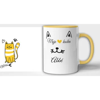 Hrnek Abbé moje kočka