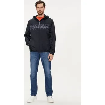 Napapijri Bunda pro přechodné období A-Raymi NP0A4IB7 Tmavomodrá Regular Fit M