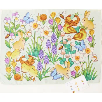 Sarah´s Silks Hedvábný šátek Hledej a najdi - Velikonce Sarah´s Silks