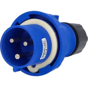 Elektrická vidlice 14203 Vidlice IP67, 230V, 32A, 3P, 6h - SpeedPRO, Famatel