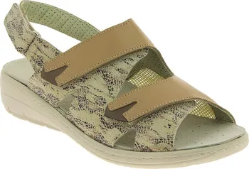 Dámské sandále GINA zdravotní sandál camel PodoWell Velikost: 39