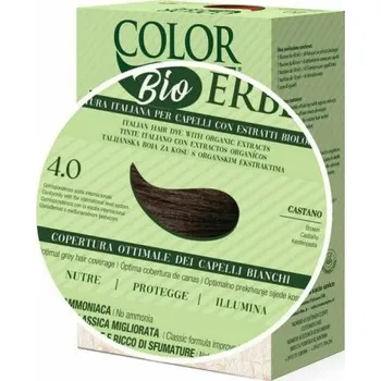 Barva na vlasy Color Erbe BIO Barva na vlasy Hnědá 4.0