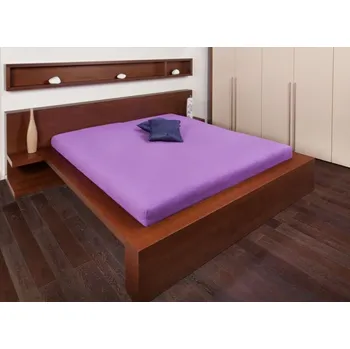 Prostěradlo Tmavě fialová froté prostěradla Velikost: 60x120cm