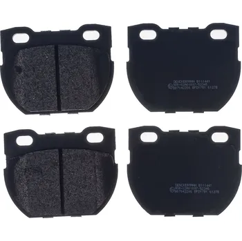 Brzdová destička Sada brzdových destiček, kotoučová brzda DENCKERMANN B111441