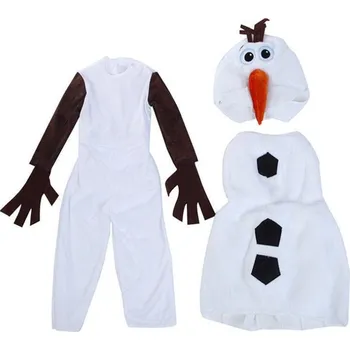 Karnevalový kostým Frozen (Ledové království) Dětský kostým - sněhulák OLAF z oblíbené pohádky "Frozen" (3-10 let) Velikost: S (4-5 let)