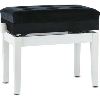 GEWA Piano stolička Deluxe CompartmentBílá, matná JB2 44