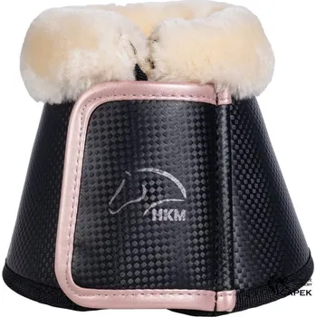 Koňské kamaše Zvony HKM -ROSEGOLD GLAMOUR- - Černá - M