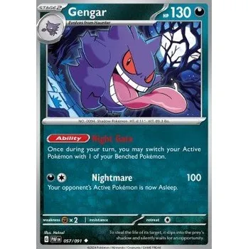 Volný čas Pokémon PAF 057/091 Gengar - Paldean Fates Stav: Near Mint, Verze: NORMAL
