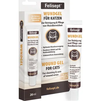 Lék pro psa a kočku 20 ml Felisept gel na rány kočka