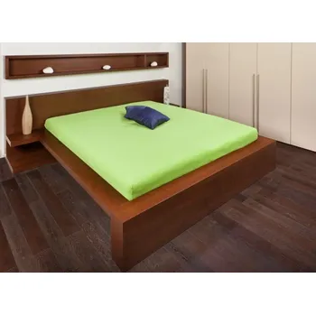 Prostěradlo Pistáciová froté prostěradla Velikost: 160x200cm