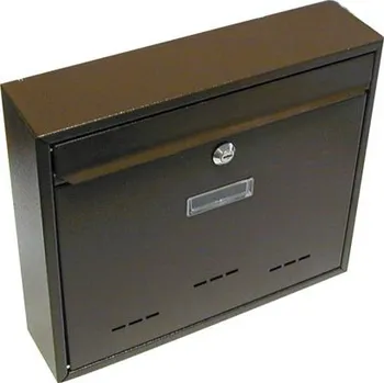 Poštovní schránka Schránka poštovní RADIM velká 310 x 360 x 90 mm hnědá