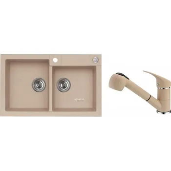 Granitový dřez Alveus SET ROCK 90 - 55+ BATERIE AM 20-55 + 5 % sleva v košíku s kódem SLEVA5