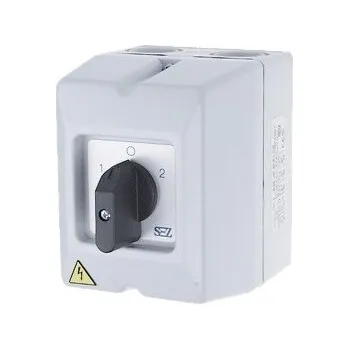 vypínač SEZ - CZ s.r.o. Vačkový reverzní vypínač v krabici S40JPD9151C6