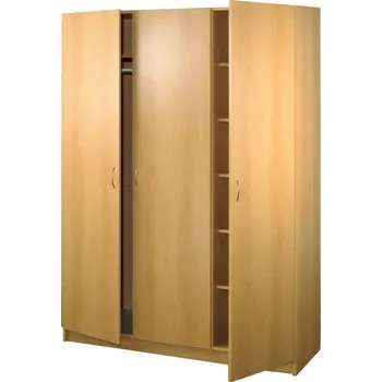Šatní skříň Skříň ISDES, buk +možnost VÝNOSU + vyzvednutí ZDARMA