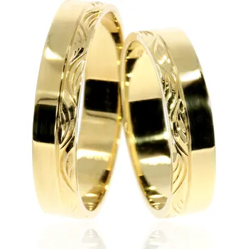 Prsten Zlatnictví Helios Zlaté snubní prsteny L-253