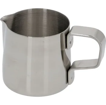 Náhradní díl pro kávovar Konvička na mléko z nerezové oceli Aisi 202, pololeštěný nerezový povrch 100 ml příslušenství ávovar