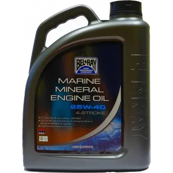 Motorový olej Motorový olej Bel-Ray MARINE MINERAL 4T 25W-40 4 l