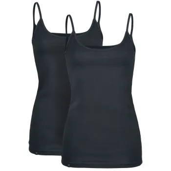 Top z Black Premium by EMP - Balení 2 ks topů s klasickým výstřihem - Ženy - černá