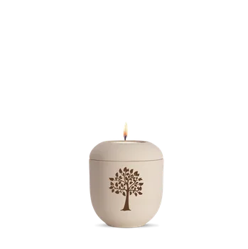 Smuteční dekorace Keramická miniurna Classique - Strom