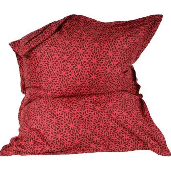 Sedací pytel Dětský sedací pytel 100 x 80cm D123 červená/černá