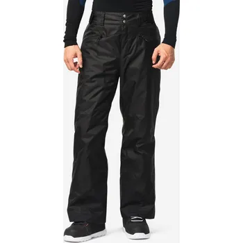 Snowboardové kalhoty WEDZE Pánské lyžařské kalhoty 180 černé 2XL ČERNÁ