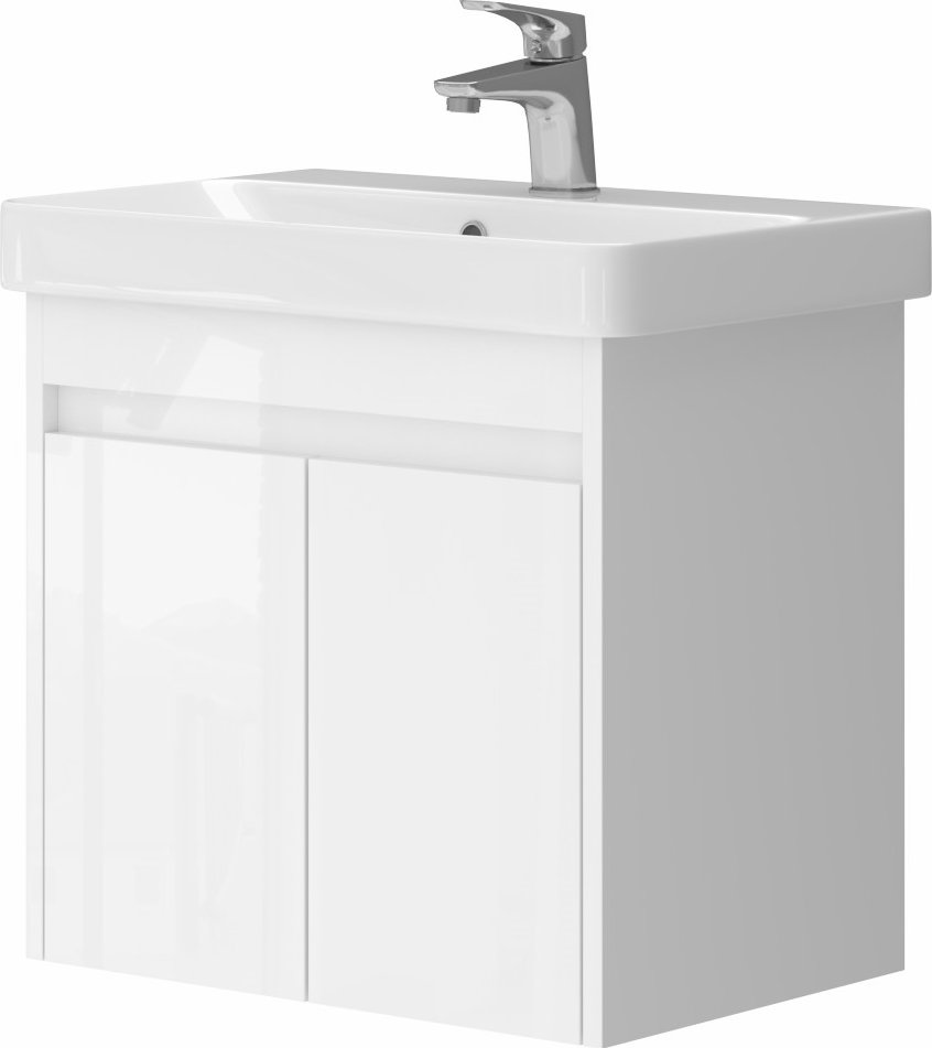 Lavedo Florida White 55 koupelnová skříňka s umyvadlem