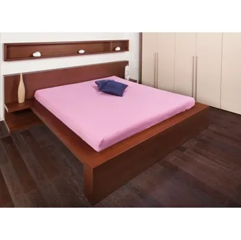 Prostěradlo Jersey světle růžová prostěradla Velikost: 160x200cm