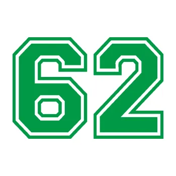 Polep vozidla Startovní číslo 62 typ 4 (12 - zelená) SAMOLEPKA NA AUTO, NÁLEPKA, FÓLIE, POLEP, TUNING, VLASTNÍ TEXT, TISK, AUTOSAMOLEPKY.cz, POLEPY, OBRÁZEK, LOGO, 3D STICKERS