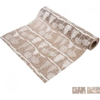ubrus Ubrus-běhoun polyester vánoční 270x28 cm mix