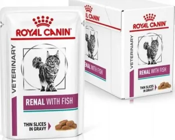 Krmivo pro kočku Royal Canin Veterinary Diet Cat Adult kapsička Renal Fish