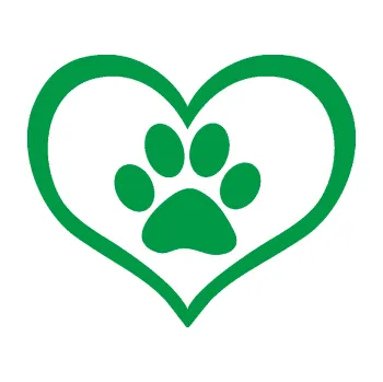 samolepka Tlapky love 002 (12 - zelená) SAMOLEPKA NA AUTO, NÁLEPKA, FÓLIE, POLEP, TUNING, VLASTNÍ TEXT, TISK, AUTOSAMOLEPKY.cz, POLEPY, OBRÁZEK, LOGO, 3D STICKERS