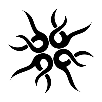 Polep vozidla Tetování 156 (01 - černá) SAMOLEPKA NA AUTO, NÁLEPKA, FÓLIE, POLEP, TUNING, VLASTNÍ TEXT, TISK, AUTOSAMOLEPKY.cz, POLEPY, OBRÁZEK, LOGO, 3D STICKERS