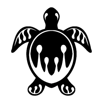 Samolepící dekorace SAMOLEPKA Želva 007 (01 - černá) NA AUTO, NÁLEPKA, FÓLIE, POLEP, TUNING, VLASTNÍ TEXT, TISK, AUTOSAMOLEPKY.cz, POLEPY, OBRÁZEK, LOGO, SAMOLEPKY