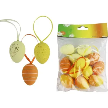 Velikonoční dekorace Velikonoční vajíčka, 12 ks X5589