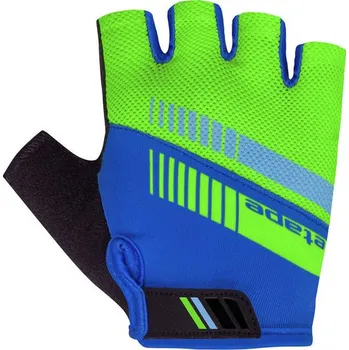 Cyklistické rukavice ETAPE dětské rukavice SIMPLE 2.0, modrá/zelená 7-8