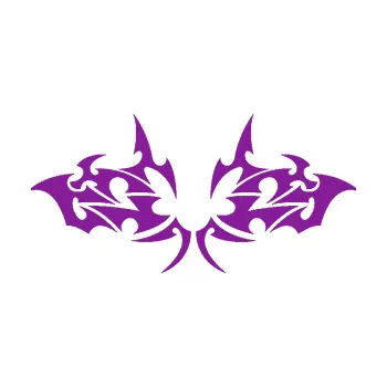 Polep vozidla Tetování 206 (14 - fialová) SAMOLEPKA NA AUTO, NÁLEPKA, FÓLIE, POLEP, TUNING, VLASTNÍ TEXT, TISK, AUTOSAMOLEPKY.cz, POLEPY, OBRÁZEK, LOGO, 3D STICKERS