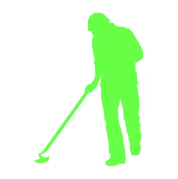 Samolepící dekorace Zahradník 001 levá (71 - Fluorescentní zelená) SAMOLEPKA NA AUTO, NÁLEPKA, FÓLIE, POLEP, TUNING, VLASTNÍ TEXT, TISK, AUTOSAMOLEPKY.cz, POLEPY, OBRÁZEK, LOGO, 3D STICKERS