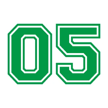 Polep vozidla Startovní číslo 05 typ 4 (12 - zelená) SAMOLEPKA NA AUTO, NÁLEPKA, FÓLIE, POLEP, TUNING, VLASTNÍ TEXT, TISK, AUTOSAMOLEPKY.cz, POLEPY, OBRÁZEK, LOGO, 3D STICKERS