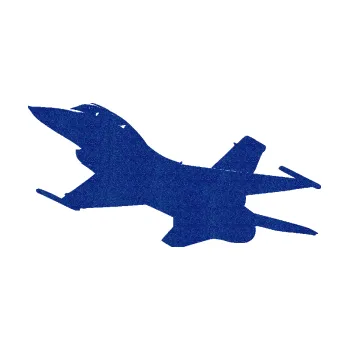 Polep vozidla SAMOLEPKA Stíhací letoun 004 levá (89 - Ultra Metalic modrá tmavá) NA AUTO, NÁLEPKA, FÓLIE, POLEP, TUNING, VLASTNÍ TEXT, TISK, AUTOSAMOLEPKY.cz, POLEPY, OBRÁZEK, LOGO, SAMOLEPKY